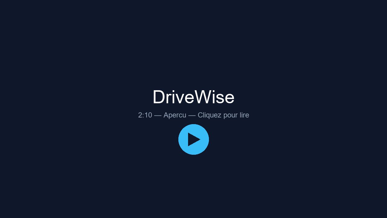 Affiche du module DriveWise
